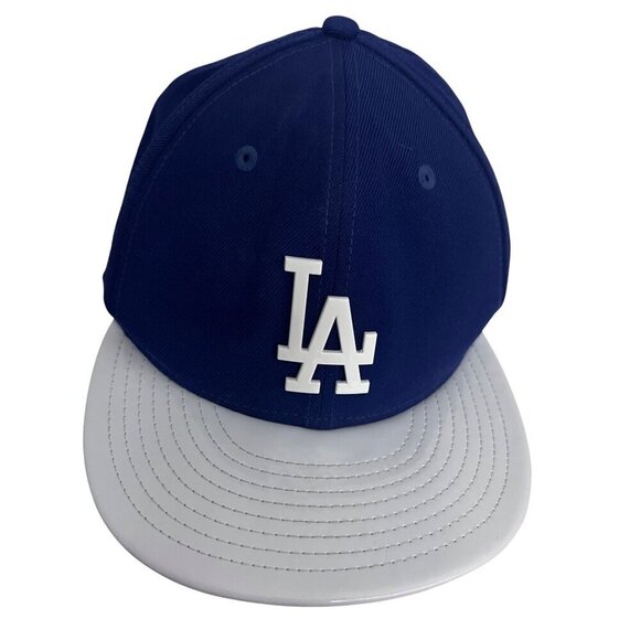 MLB Los Angeles LA Dodgers Baseball 59FIFTY Mens Fitted Hat Cap 8 1/8 64.5 cm - Picture 1 of 11